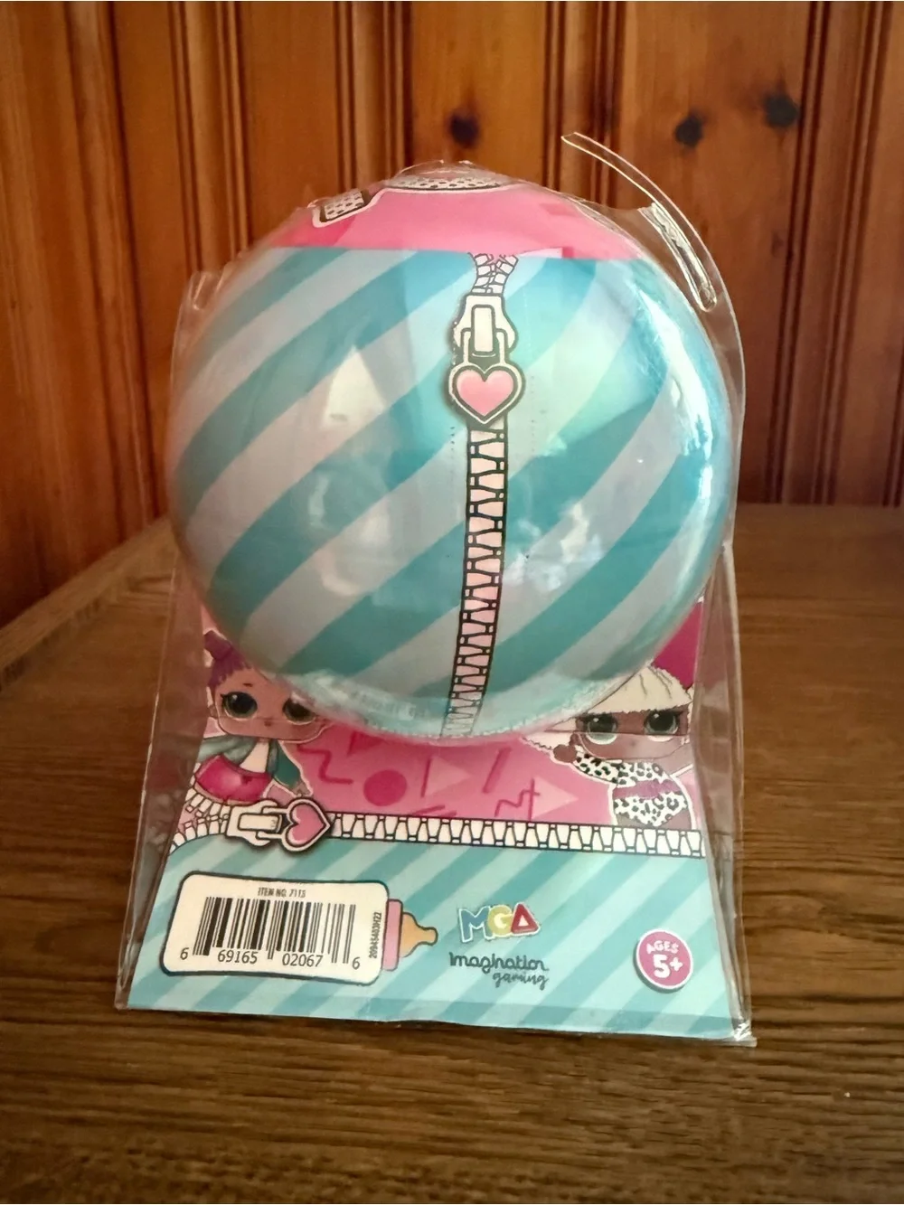 L.O.L. Surprise! Pink & Teal Doll Puzzle Ball - Kids Toy